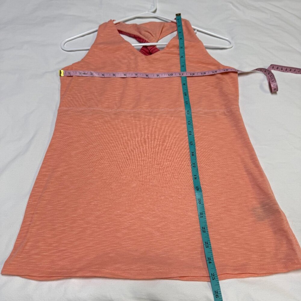 KÜHL Women’s Sora Twist Tank Top Medium Orange Heather EUC - Picture 9 of 11